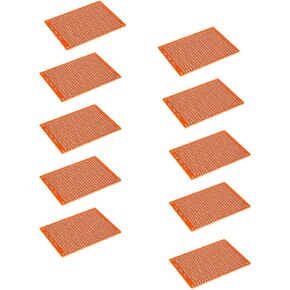 10PCS DIY Prototype Paper PCB Board Universal PCB Board Experiment Matrix Circuit Board 5x7cm 2.54MM in Saudi Arabia