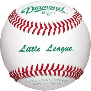 Diamond Dll-1 Little League Leather Baseballs 12 Ball Pack