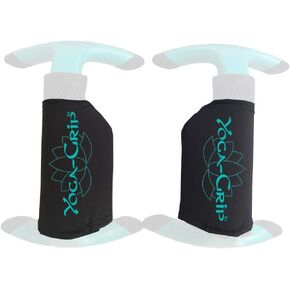 No-Slip COVERS for Sweaty Hands (COVERS ONLY - YOGA-GRIPS SOLD SEPARATE) A Must Have When Using Yoga-Grip for Hot Yoga and Power Yoga (Set of 2 and Instructions)