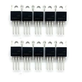 5Pcs Power Transistor MJE13003-2 E13003 E13003-2 NPN Transistors 3A 500V TO-220