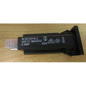 Potter&brumfield - Te Connectivity Circuit Breaker, Thermal, 1P, 250V, 2A - W28-XQ1A-2