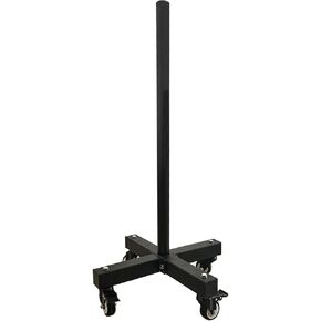KORIKAHM Upgraded Movable Wheel Weight Storage Rack, Weight Tree, Strength Training Weight Plate Rack for Home Gym Workout