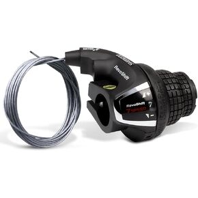7 Speed Right Shift Lever SL-RS35-7R, Bicycle Twist Shifter Lever for Mountain Bike Commuter Bike Folding Bike