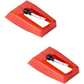 Record Diamond Stylus Needle Replacement for Turntable LP Phonograph 2Pack