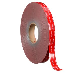 VHB 3M Tape RP+110GF, Gray, 1 in x 36 yd, 45 mil, Film Liner