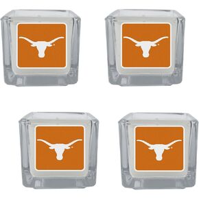 Siskiyou Sports NCAA Texas Longhorns Scented Candles, 4 pk One Size, Team Colors