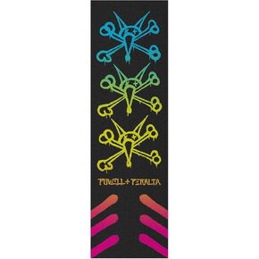 Powell Peralta Skateboard Griptape Rat Bones Fade Black 10.5" x 33" Grip Sheet