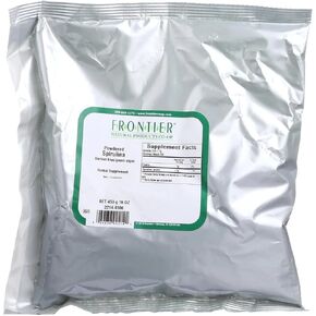 Frontier Co-op Spirulina Powder, Kosher, Non-Irradiated | 1 lb. Bulk Bag | Spirulina platensis Geitler