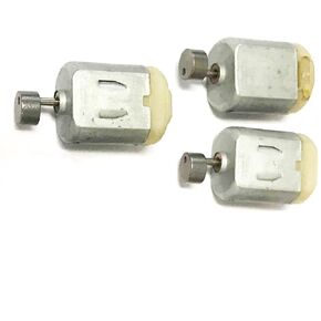 Mini Vibration Motor 280 Mini Vibration Motor DC 1.5V-6V 5200RPM for Electric Toys Replacement - (3 Pcs)
