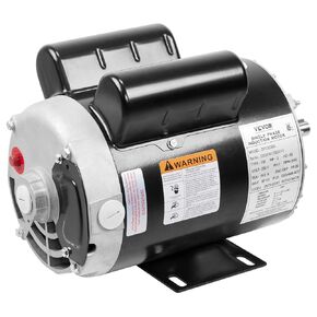 VEVOR 5HP Air Compressor Motor, 3450RPM Electric Motor, 230V 22 Amps, 7/8" Keyed Shaft 56HZ Frame, 2.25" Shaft Length for Air Compressors, CW/CCW Rotation
