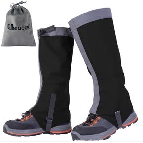 Snow Leg Gaiters, 1000D Fabric Waterproof Boot Gaiters for Hiking Walking Climbing Hunting Skiing