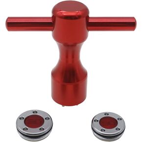 أوزان مخصصة 2 × 30 جرام من WuYan + مفتاح ربط لـ Titleist Scotty Cameron California My Girl Golo Newport Putters Red in Kuwait