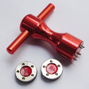New 2 x 15g Custom Weights + Red Wrench for Titleist Scotty Cameron Putters, Red