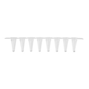 Corning Axygen PCR-0208-CP-C-100 Borosilicate Glass PCR Tube Strip and Domed Cap Strip, 8 Tube/Strip, 8 Domed Caps/Strip, Clear, 0.2 mL Capacity, 50 mL Capacity (Pack of 100)