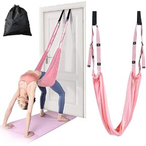 Waist Back Leg Stretch Strap/Yoga Fitness Band, Leg Stretching Assist Trainer, Yoga Stretcher, Back Bend Split Inversion Strap for Fitness, Dance, Ballet, Gymnastics