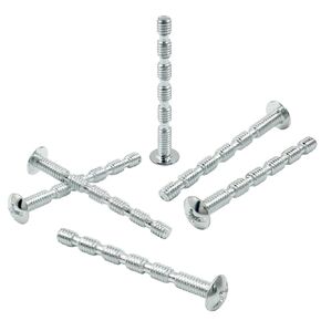 120 Pcs M4 x 45mm Truss Head Break Away Screws, Phillips Head Breakaway Machine Screws