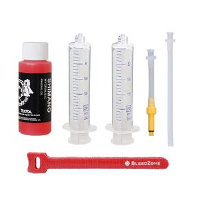 Bleed Kit for SHIMANO Hydraulic MTB Brakes with 50ml Mineral Oil and Adapters