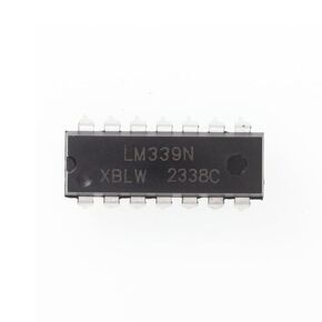 10 Pieces LM339 DIP-14 Quad Differential Comparator