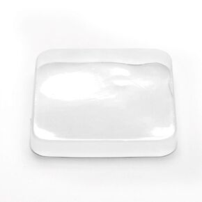 American Metalcraft LGJ72 PET Lid for Glass Square Jar (Fits Model GJ72) One Dozen