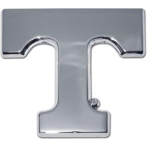 Elektroplate University of Tennessee (T) CHROME Emblem