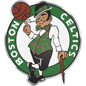 FANMATS NBA - Boston Celtics Heavy Duty Aluminum Color Emblem