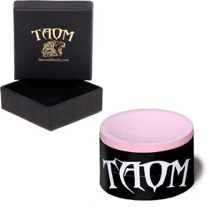 TAOM Pyro Billiard Pool Cue Premium Chalk Pink in Branded Box
