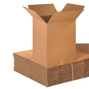 BOX USA Moving Boxes Large 18"L x 18"W x 24"H, 10-Pack | Corrugated Cardboard Box for Packing, Shipping and Storage 18x18x24 181824
