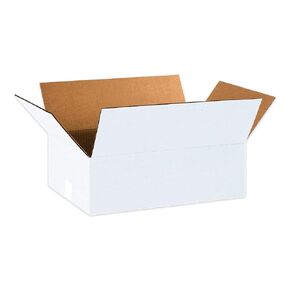 AVIDITI White Shipping Boxes 10"L x 10"W x 10"H (25 Pack) Small Medium Mailing Box for Small Business Packaging, Mailers, Gifts & Storage
