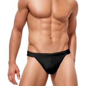 AIEOE Men Low Rise Swim Briefs Quick Dry Athletic Swimsuit Bikini Pouch Sexy Swimwear Thongs