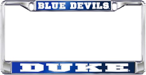 Duke Blue Devils Plate_Frame (DOMED DUKE METAL PLATE FRAME (15124)) in Saudi Arabia