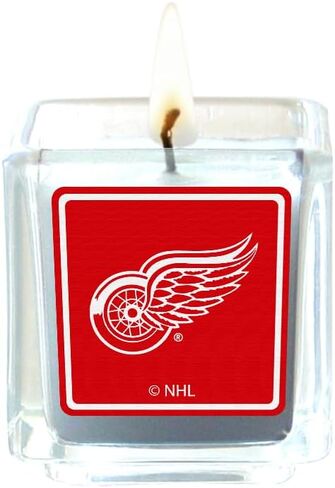 شموع معطرة من Siskiyou Sports NHL Detroit Red Wings، 4 قطع مقاس واحد، ألوان الفريق in Saudi Arabia