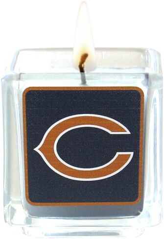 شموع معطرة من Siskiyou Sports NFL Chicago Bears، 4 قطع مقاس واحد، ألوان الفريق in Saudi Arabia