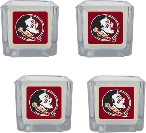 Siskiyou Sports NCAA Florida State Seminoles Scented Candles, 4 pk One Size, Team Colors in Saudi Arabia