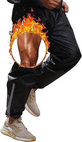 LARDROK Heat Trapping Suit Sweat Sauna Suit Sauna Suit for Men and Women Hot Sweat Suits Workout Zipper Hoodie Sauna Suits in Saudi Arabia
