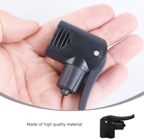BESPORTBLE 3PCS Replacement Double Pump Head Air Pump Double Pump Head Nozzle Inflator Adapter Valve for Bike Camping (Black) in Saudi Arabia
