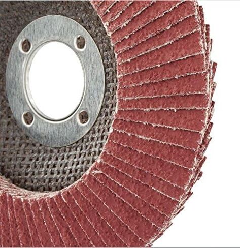 Flap Disc 967A - 80+ Grit Ceramic Precision Shaped Grain - Type 27 Angle Grinder Disc - Giant - 4.5' x 7/8' Arbor Hole in Saudi Arabia