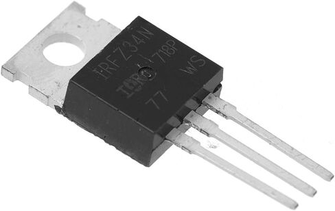 10pcs IRFZ34N IRFZ34 34 N-Channel Power MOSFET Transistor 29 A/55 V,3-Pin TO-220AB in Saudi Arabia