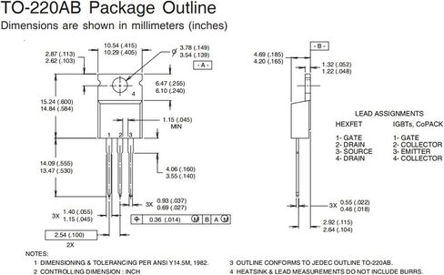 10pcs IRFZ34N IRFZ34 34 N-Channel Power MOSFET Transistor 29 A/55 V,3-Pin TO-220AB in Saudi Arabia