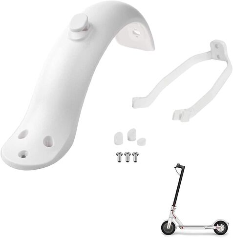 قطعتان من قطعتين من واقي الطين الخلفي للحاجز الخلفي لدعم سكوتر Xiaomi M365/ M365 Pro Scooter مع مسامير وأغطية لولبية... in Saudi Arabia