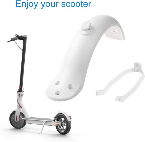 قطعتان من قطعتين من واقي الطين الخلفي للحاجز الخلفي لدعم سكوتر Xiaomi M365/ M365 Pro Scooter مع مسامير وأغطية لولبية... in Saudi Arabia