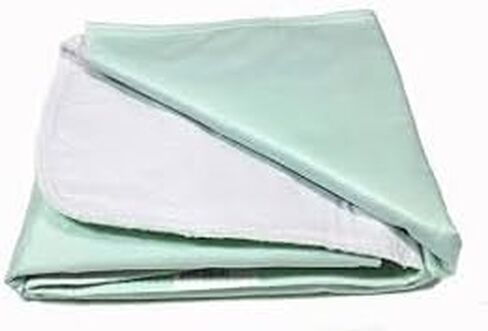 HEAD2TOE- Incontinence Bed Pad | Big Size Washable Waterproof Mattress Protector | Premium Highly Absorbent Large Reusable Washable Underpad 34x52 - Ideal for Adults, Kids, and Pets in Saudi Arabia