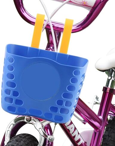 سلة دراجة للأطفال، سلة دراجة أمامية للأطفال، سلة دراجة أمامية للأولاد والبنات والأطفال، سلة دراجة ثلاثية العجلات بمقود أمامي بلاستيكي قابل للتعديل، سلة دراجة ثلاثية العجلات بلاستيكية محمولة للأولاد والبنات in Kuwait