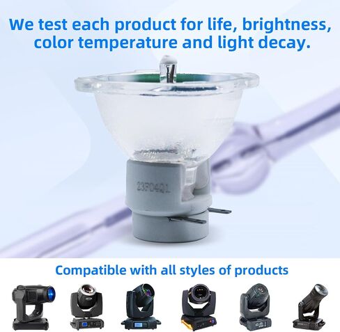 مصابيح عرض بديلة Msd Platinum 10R 260W لمصباح شعاع الرأس المتحرك، لمبة إضاءة المسرح، ضوء الرأس المتحرك in Saudi Arabia