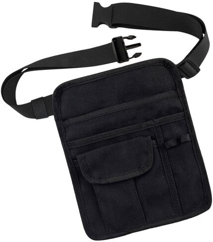EXCEART Waist Money Apron Bag Waiter Waist Money Pouch Bag Canvas Restaurant Waitress Apron Bag with Adjustable Belt Check Holder Server Bag Container for Bars Cafes Server Apron Pouch in Saudi Arabia