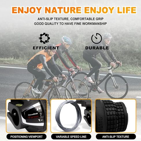 7 Speed Right Shift Lever SL-RS35-7R, Bicycle Twist Shifter Lever for Mountain Bike Commuter Bike Folding Bike in Saudi Arabia