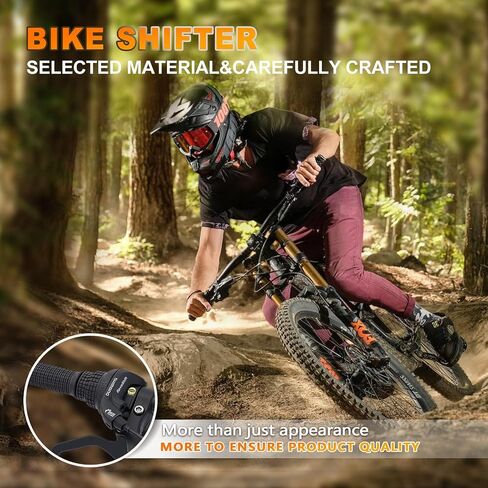 7 Speed Right Shift Lever SL-RS35-7R, Bicycle Twist Shifter Lever for Mountain Bike Commuter Bike Folding Bike in Saudi Arabia