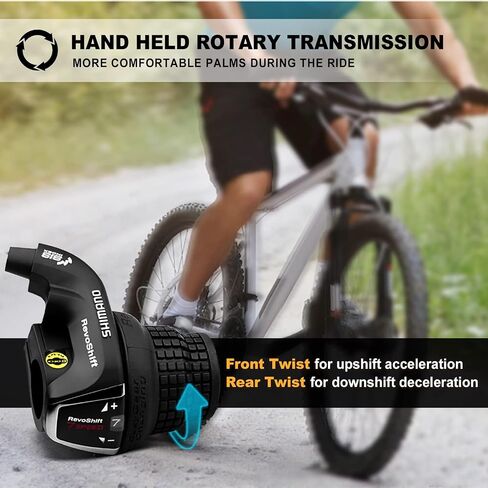 7 Speed Right Shift Lever SL-RS35-7R, Bicycle Twist Shifter Lever for Mountain Bike Commuter Bike Folding Bike in Saudi Arabia