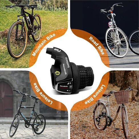 7 Speed Right Shift Lever SL-RS35-7R, Bicycle Twist Shifter Lever for Mountain Bike Commuter Bike Folding Bike in Saudi Arabia