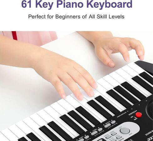 61-Key Portable Keyboard (BST8602) in Saudi Arabia