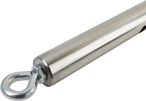 Silver Adjustable Exercise Stainless Steel Spreader Bar, Yoga Training Fitness Gear, Workout Bar,Sports Gym Kit in Saudi Arabia
